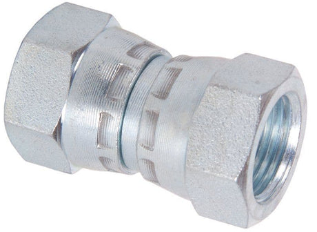 Plated Steel Female Threaded Swivel Adaptors