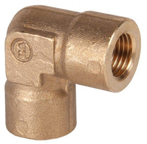 Brass female threaded elbow