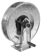 Faicom HX Series Stainless Steel Manual High-Pressure Hose Reel – 25 m