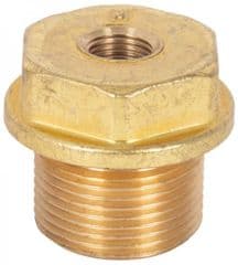 Interpump Valve Cap with Pressure Gauge Port