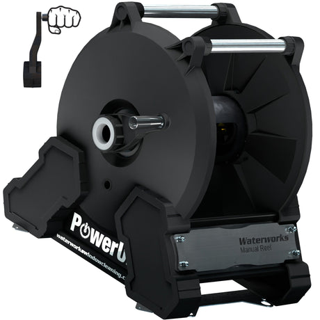 Waterworks manual LHW window cleaning hose reel