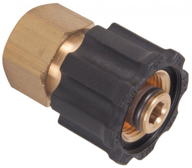 M22 Female Screw Couplers - M22 Female x 1/2" BSP Female