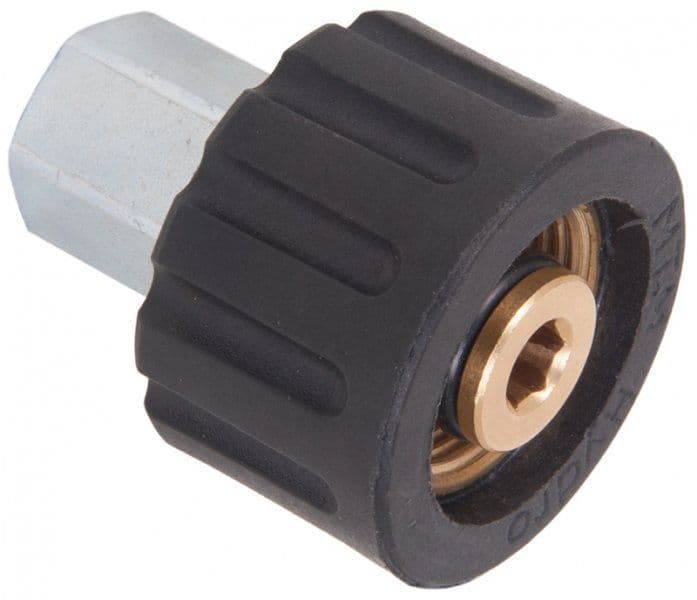 M22 Female Screw Couplers - M22 Female x 1/4" BSP Female