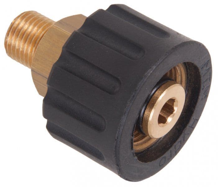 M22 Female Screw Couplers - M22 Female x 1/4" BSP Male