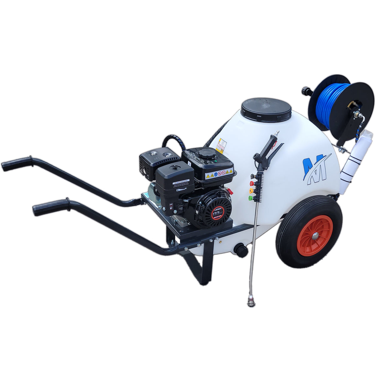 Maxflow BOWSERMC18-LON Loncin H135 softwash mini bowser system