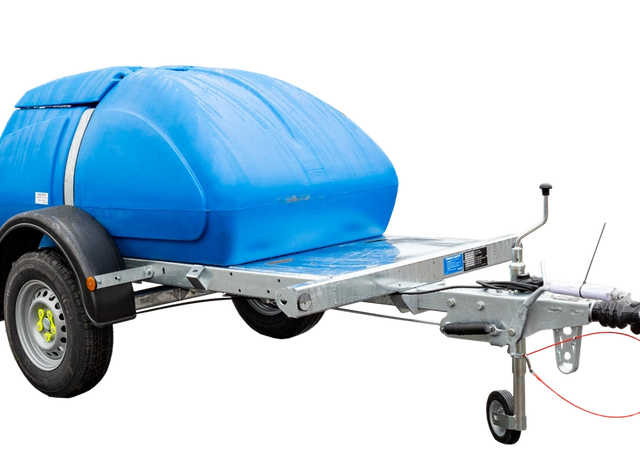 Maxflow BOWSERUNIT1 Western Global H250P 1100 litre blue highway water bowser