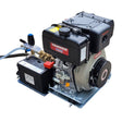 Maxflow COMET15YSK Yanmar L100 15 LPM skid-mounted pressure washer