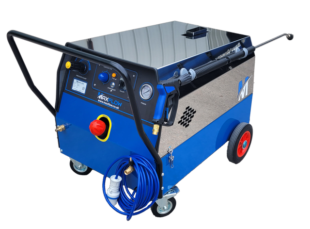 Maxflow H30 12 LPM 150 Bar electric hot water pressure washer
