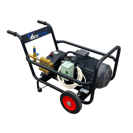 Maxflow MAXTF27/200HK 27 LPM 200 Bar electric trolley pressure washer