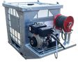 Maxflow 1000L IBC skid bowser pressure washer