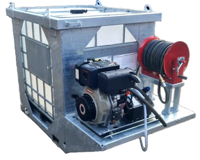 Maxflow 1000L IBC skid bowser pressure washer