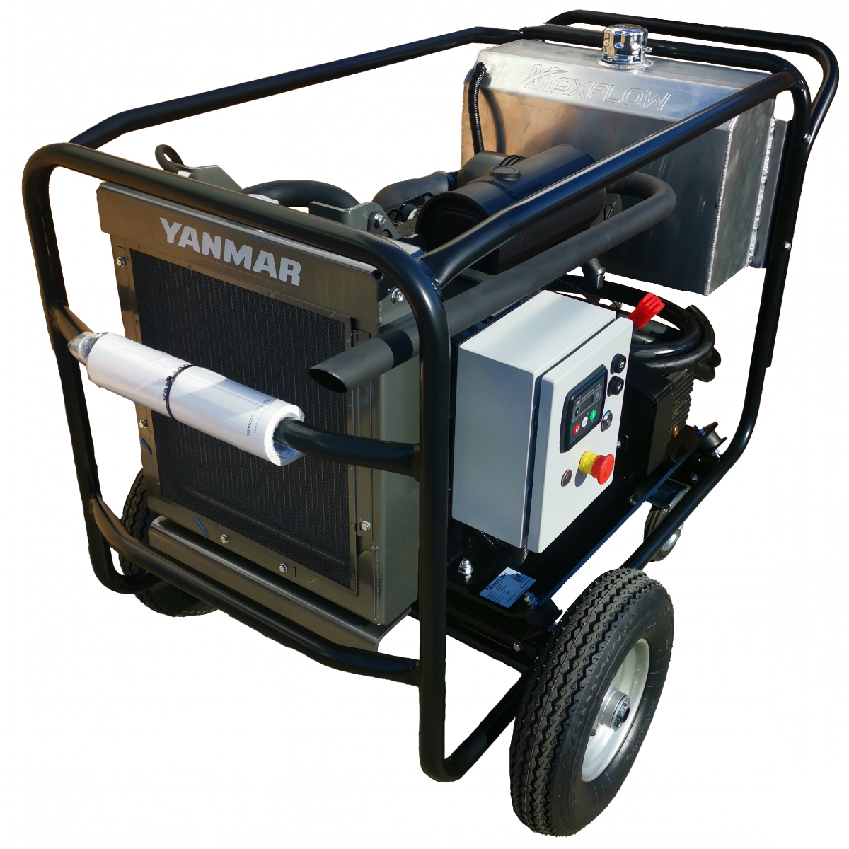 Maxflow YANMARX2-TF Yanmar 3-cylinder 18 LPM 500 Bar diesel pressure washer