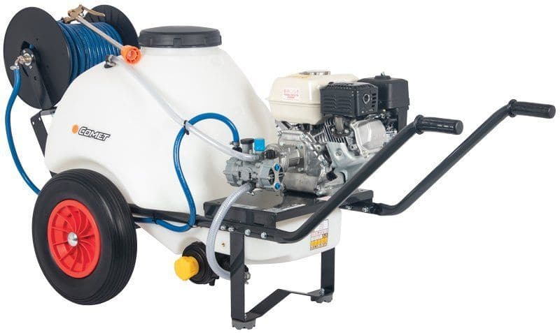 Comet Petrol Wheelbarrow Sprayers - MC18 Viton - 120L - 11.9 LPM - Honda