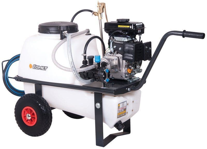 Comet Petrol Wheelbarrow Sprayers - MC18 - 50L - 10.7 LPM - Loncin
