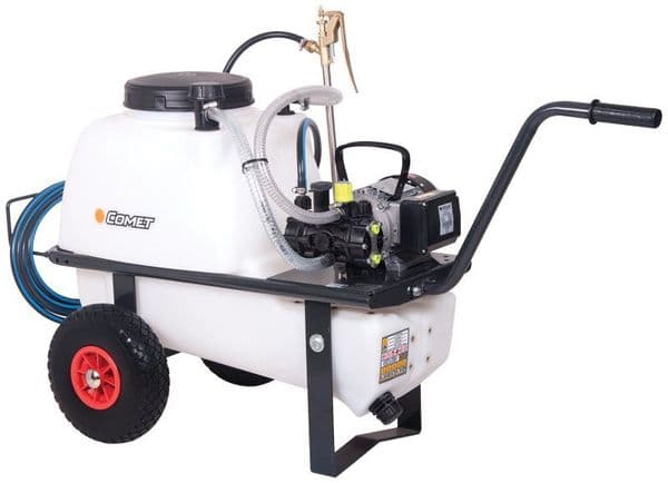 Comet Electric Wheelbarrow Sprayers - 230V - MC8 - 50L - 6.9 LPM