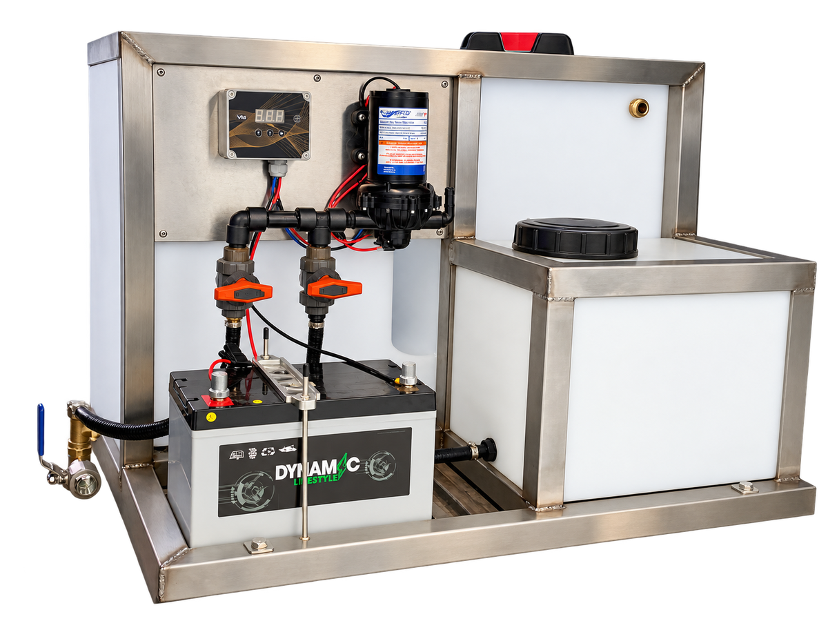 MCS Van Mounted Softwash Proportioner System – 210 Litre