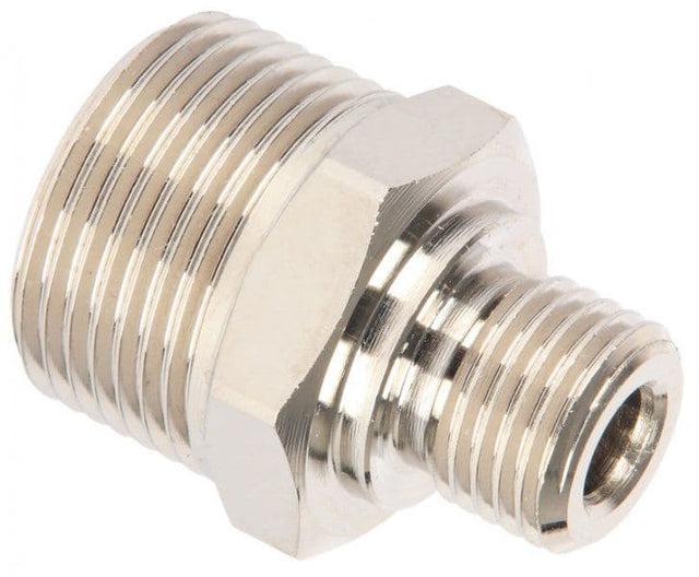 Mosmatic Stainless-Steel M22 Adaptors - 500 Bar - M22 Male x 1/4" BSP Male