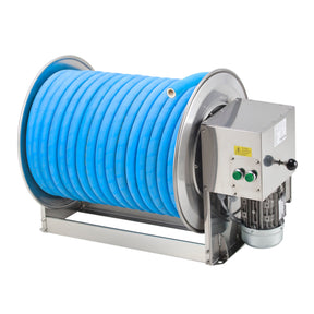 STKi2Mo electric drive stainless steel hose reel