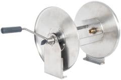 MTM Stainless Steel Manual High-Pressure Hose Reel – 40 m