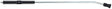 PFL Pressure Washer Lance Extension – Bent, Zinc Plated, 900mm