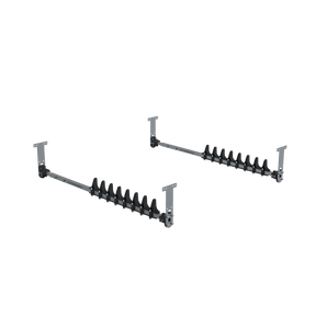 Waterworks anti-rattle window cleaning pole rack