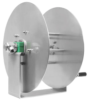 ST71 stainless steel manual high pressure hose reel 40m