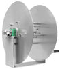 ST71 stainless steel manual high pressure hose reel 40m