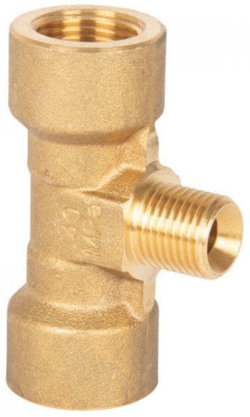 Brass Threaded Tees