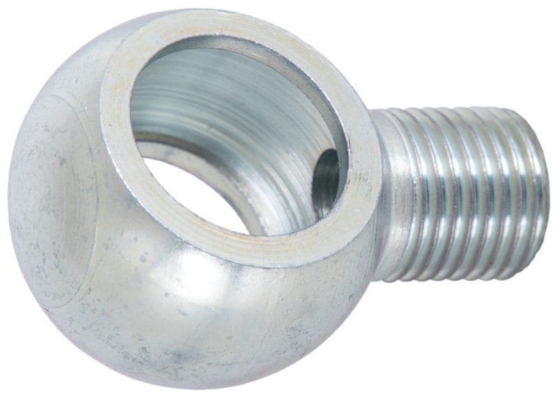 Plated Steel Threaded Banjo Eyes
