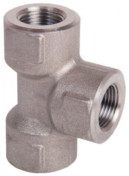 Stainless Steel Female Tees – 600 Bar
