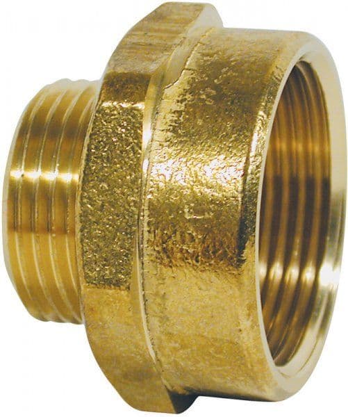 Brass Female × Male Reducing Nipples