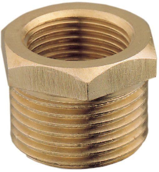 Brass Male × Female Reducing Bushes