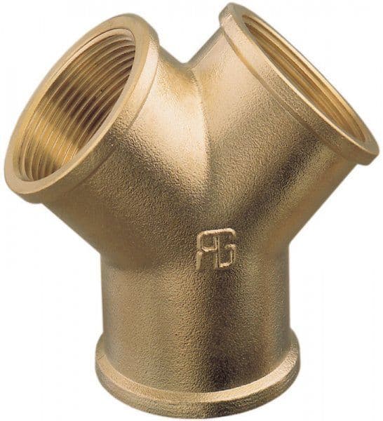 Brass Threaded Y Fittings