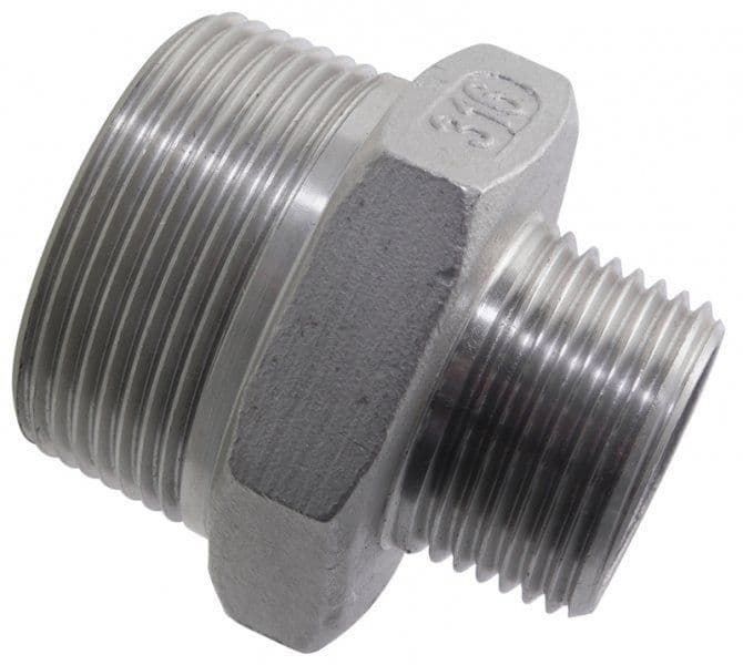 Stainless Steel Male Nipples – Low Pressure