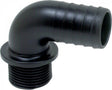Geoline Polypropylene 90° Hose Barb x Male Thread