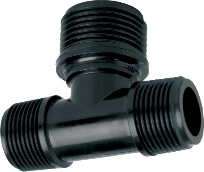 Geoline Polypropylene Threaded Tees for Flat Seat Fittings