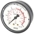 WIKA 2.5-Inch Plastic Rear-Entry Pressure Gauge – 0–10 Bar