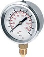 WIKA 2.5-Inch Glycerine-Filled Pressure Gauge – Bottom or Rear Entry
